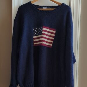 Ralph Lauren Polo Navy Knit Sweater